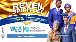 🔴REVEIL SPIRITUEL DE LANCEMENT DE L'ANNEE