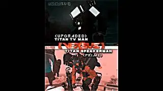 Upgraded Titan TV Man Vs Titan Speakerman @DaFuqBoom || Skibidi Toilet #shorts #viral #edit