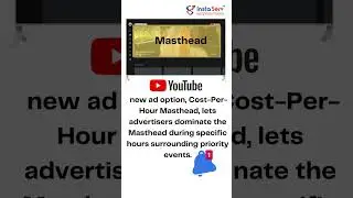 Masthead- YouTube new feature