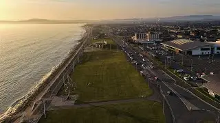 A Trip To Aberavon Seafront - Early Autumn & Sunset Beer