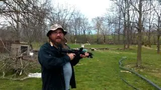 Bushnell First Strike reflex Red Dot on my blackout pistol