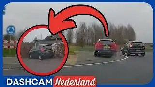 Idioot Slaat Op De Vlucht Na Ongeluk! | Dashcam Nederland | 64