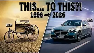 THIS&hellip; TO THIS?! &mdash; Mercedes Evolution 1886 &rarr; 2026 #mercedes #mercedesbenz #cars #transformation #usa
