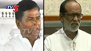 Congress and BJP Leaders Response on CM KCR Presentation on Irrigation Projects | TV5 News