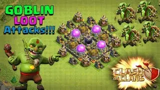 The BEST Way To FARM Resources - MASS GOBLIN ATTACKS!!! - Clash of Clans