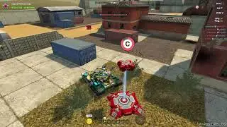 Tanki Online Twins XT Skin Plasma Disruptor Augment and Viking XT Skin gameplay no commentary