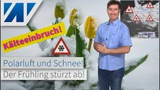 ACHTUNG K&auml;lteeinbruch: Polarluft und Schneeschauer! Heftiger Fr&uuml;hlingsabsturz! ❄️NOAA vs. ECMWF! ☔