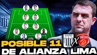 ¡ÚLTIMA HORA! Alianza Lima METE CAMBIOS en su 11 vs Sport Huancayo