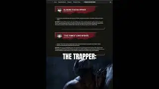THE NEW DEVELOPER UPDATE WILL COMPLETELY KILL THE TRAPPER | Dead by Daylight
