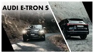 Audi Etron S climbing the &Auml;cherlipass | EXPERIENCE