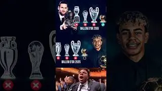 Ballon d&rsquo;Or Evolution &ndash; 2019 vs 2025 Winners! 🚀