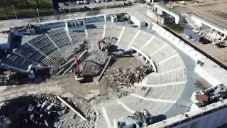 Capital Plaza & Convention Center Demolition Progress
