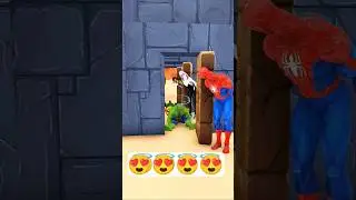 my first video for YouTube cartoon shorts SPIDER man cartoon shorts for Hulk and like and subscribe