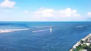 Drone view of Jetty Park Fort Pierce, Fl.  ZLRC SG906 PRO 2