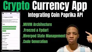Building A Flutter Crypto App with MVVM Architecture (AsyncNotifier  , Freezed  , FPDart)