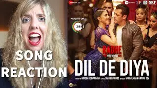 RADHE - Dil De Diya - REACTION by German Gayika | Salman Khan Jacqueline Fernandez Himesh Reshammiya