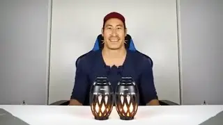LED Fire Atmosphere Bluetooth Speaker with Bass!!!
