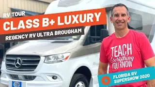 Экскурсия на автодоме класса люкс B+ по автодому REGENCY RV ULTRA BROUGHAM | Супершоу домов на колесах Florida 2020