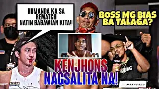 KENJHONS SERRANO NAGSALITA NA PATUNGKOL SA KANYANG LABAN KAY RENDON LABADOR|BOSS MG NADAMAY NA NAMAN