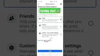 Facebook mey default audience settings kaisey karey 📌 #song #love #hindisong #popularsong #tech