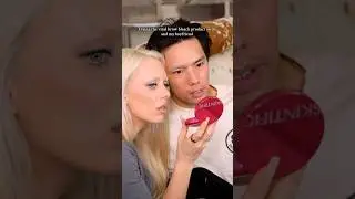 Let&rsquo;s try the viral espoir brow bleach on me and my bf #makeup #beauty #makeuptutorial #beautyreview