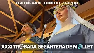 XXXI Trobada Gegantera de Sant Vicenç - Mollet del Vallès - 18/01/2026