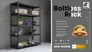 Best Boltless Racks in Pakistan | Heavy Duty Storage Racks for Warehouse & Home 2025