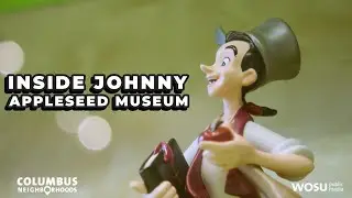 Inside the Johnny Appleseed Museum in Urbana, Ohio