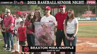 2022 Baseball Senior Night | West Henderson @ Franklin