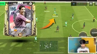 111 RATED CAPDEVILA POWER TEST 🔥 FC MOBILE BEST LB || CAPDEVILA FC MOBILE