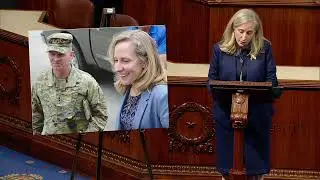 On House Floor, Spanberger Recognizes Service of Major General Timothy P. Williams