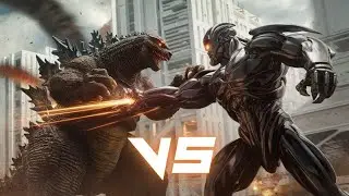 Godzilla vs Jaeger | Epic AI Monster Battle Animation