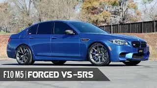 BMW F10 M5 on Apex VS-5RS Forged Wheels