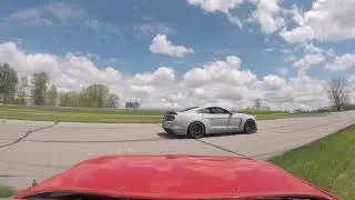944 LS at Grattan Raceway - Save and a Spinout