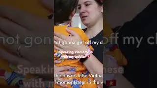 American Mom Speaks Vietnamese To Kids 🇻🇳 #learnvietnamese #songngu #bilingual