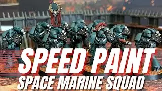 Speed Paint Squads of Space Marines for Horus Heresy with Contrast Paints!