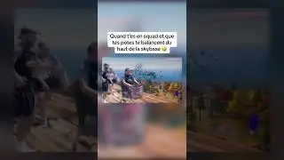 Quand t&rsquo;es en Squad, et que tes potes te balancent du haut de la skybase 🤣#TheKairi78 #TK78 #Tk