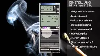 Rauchfotografie | DSLR Tutorial | Set Aufbau | Einstellungen