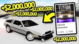 SPENDING $2,000,000 ON A FLYING CAR in VEHICLE SIMULATOR
