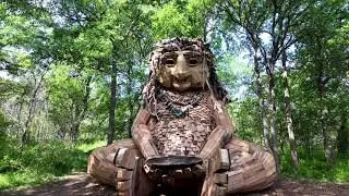 Malin the Troll at Pease Park