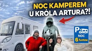 Noc kamperem u Króla Artura! Parking, ceny i widoki z TINTAGEL #4
