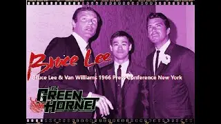 Bruce Lee & Van Williams 1966 Press Conference New York