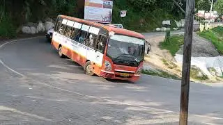 #accident#missed#kamakhya| impossible driving skills of govt driver || assam || kamakhya temple road
