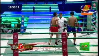 Khmer Thai Boxing 2015 - Khmer International Boxing - Bayon TV Khmer Boxing - Match 05