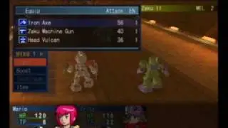 MS Saga A New Dawn Boss Battle 1