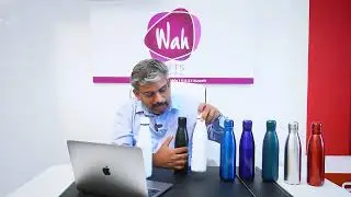 Customized Promotional Bottle | Corporate Logo Bottle | Wah Gifts | Business Gifts
