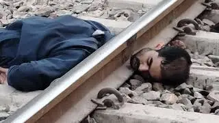 Bhadra railway station railway track accident