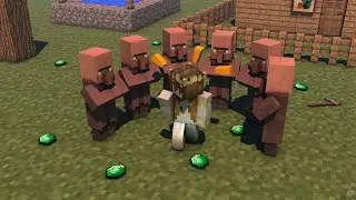 Minecraft live : Minecraft but villagers trade op item with subscribers