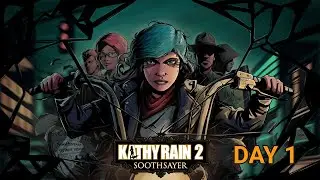 Kathy Rain 2: Soothsayer - Day 1 | Walkthrough | No Commentary
