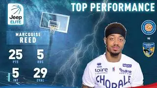 Marcquise Reed (25 points) Highlights vs. Ch&acirc;lons Reims